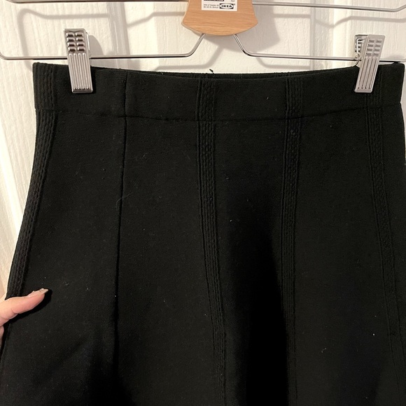 Zara black knit skirt - Picture 2 of 3
